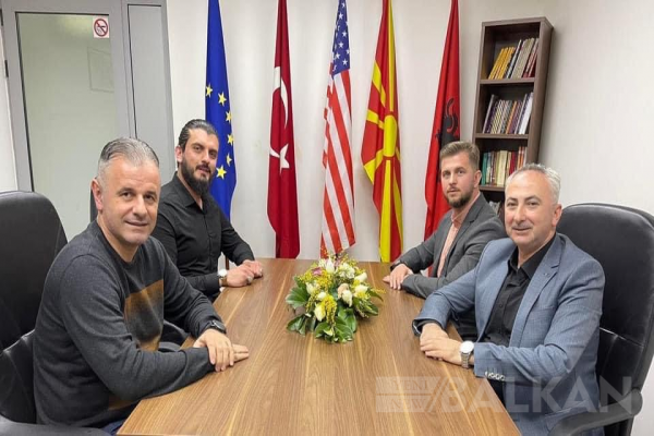 TDP Üsküp’ten Çayır Belediyesine ziyaret