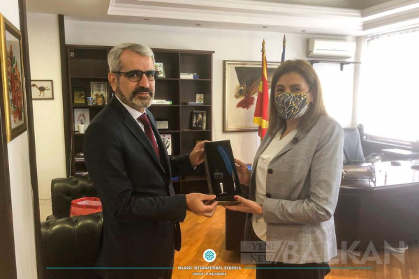 Maarif Okulları üstdüzey temaslara devam ediyor