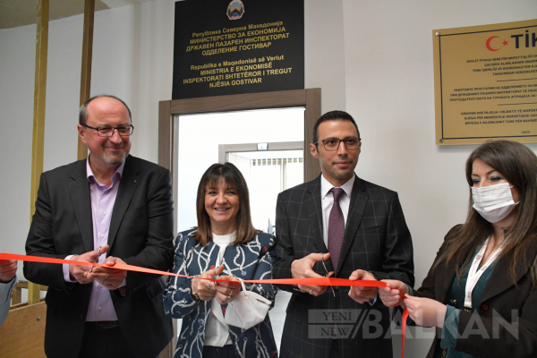 TİKA’dan Piyasa Denetim Müfettişliği’nin Gostivar dairesine destek
