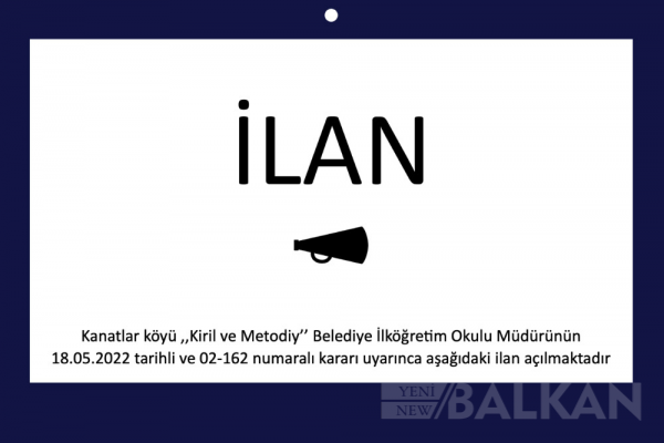 İlan - Kanatlar köyü 