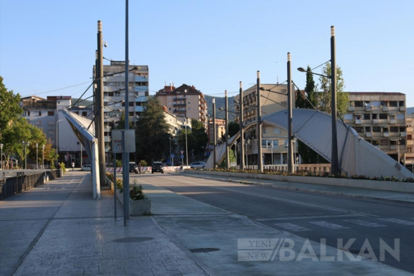 Kosova-Sırbistan gerginliğinin ardından Mitrovica'da sessizlik hakim