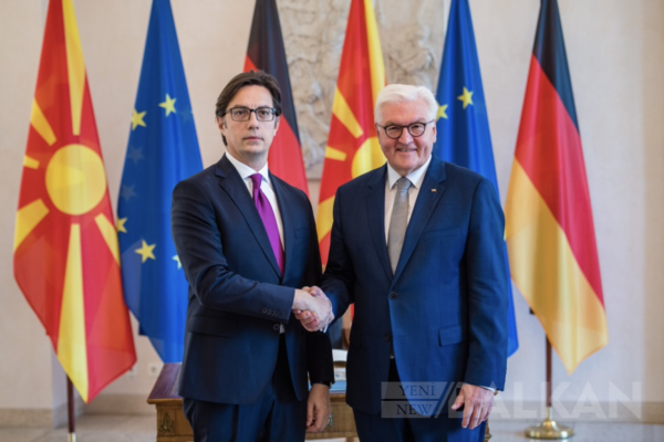Almanya Cumhurbaşkanı Steinmeier’den Kuzey Makedonya ziyareti