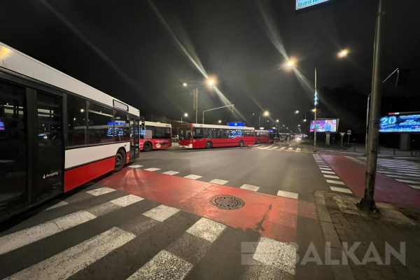 Yol kapatma eylemi gece boyunca devam etti