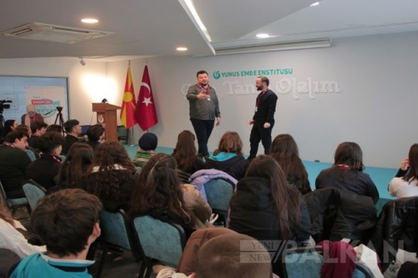 Üsküp'te TRT ve Yunus Emre Enstitüsü işbirliğinde Dijital Gazetecilik Atölyesi başladı