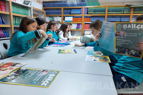 Bahçe Çocuk Dergisi, öğrencilerin bilgilerine bilgi katıyor