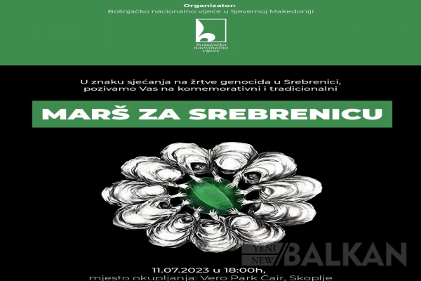 Srebrenitsa Katliamı için yürüyüş