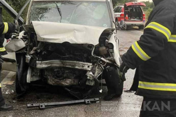 Pirlepe-Rosoman karayolunda trafik kazası: 2 ölü, 3 ağır yaralı