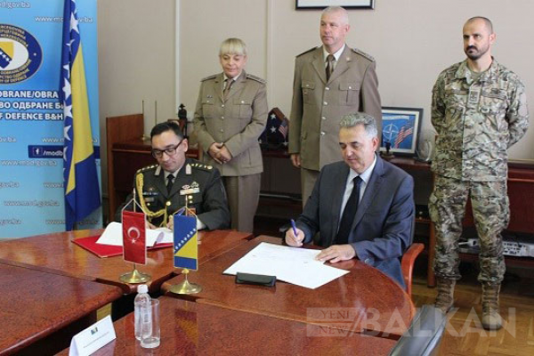 Bosna Hersek ile Türkiye askeri işbirliği planını imzaladı