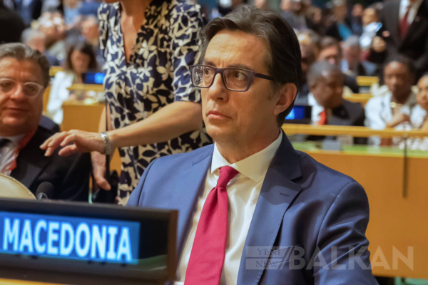 Cumhurbaşkanı Pendarovski BM Güvenlik Konseyi’nde konuşma yapacak