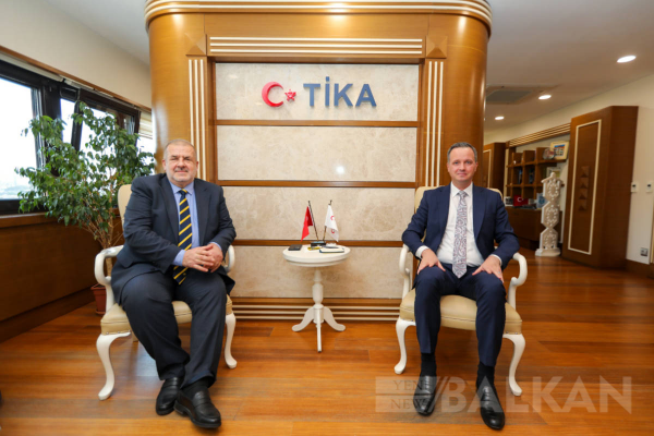 Kırım Tatar Milli Meclisi Başkanı Çubarov’dan TİKA’ya ziyaret