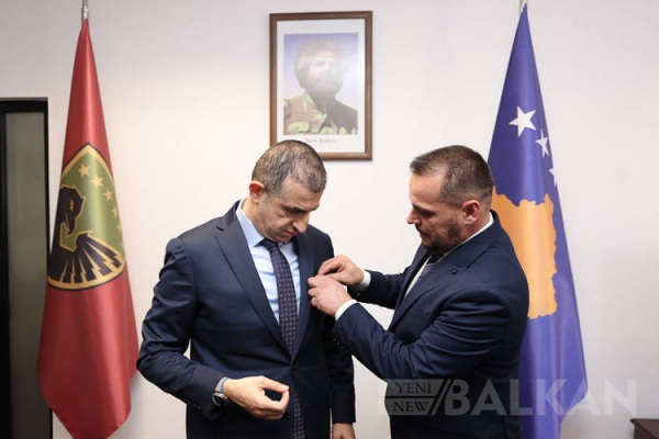 Kosova’dan ‘Baykar’ Genel Müdürü Bayraktar’a üstün hizmet madalyası