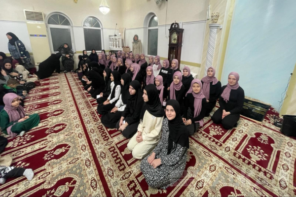 Saray’daki “İkra Camii”nde Miraç Kandili için bayanlara yönelik program düzenlendi