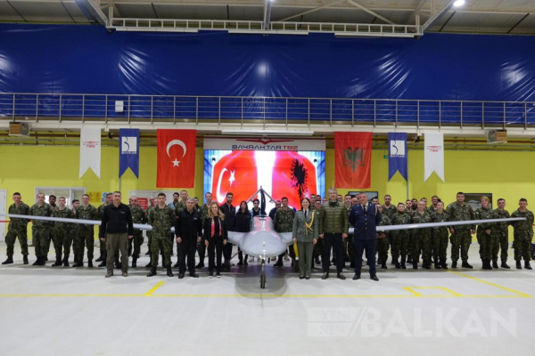 Arnavutluk ordusu Bayraktar insansız hava aracını kullanmaya hazır