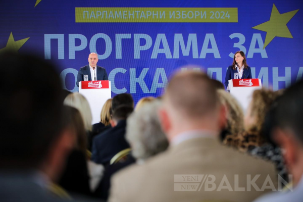 SDSM seçim programını tanıttı