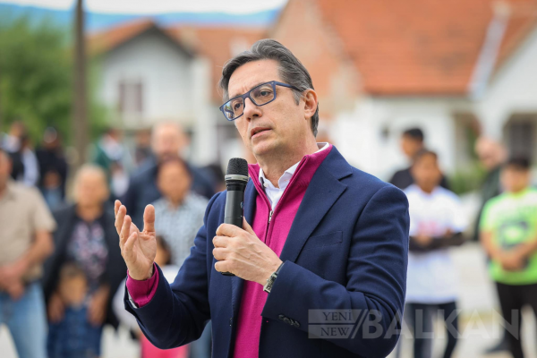 Pendarovski Büyük Mitingini bugün yapıyor