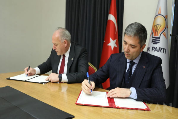 Kosova Demokratik Türk Partisi ile AK Parti İşbirliği Anlaşması İmzalandı
