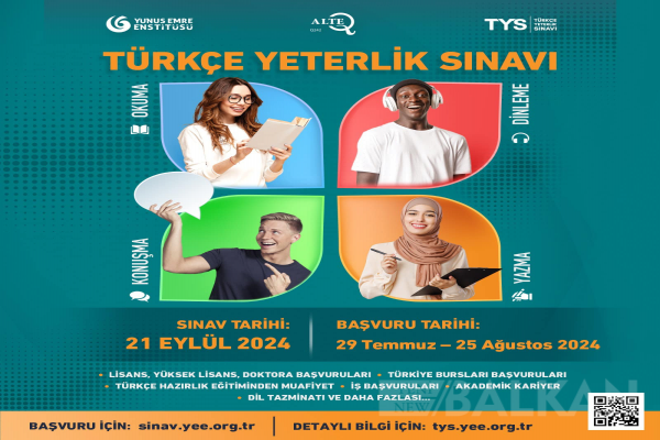 Türkçe Yeterlilik Sınavı başvuruları başladı