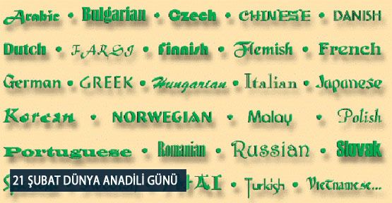  21 Şubat Dünya Anadili Günü