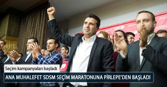 Ana Muhalefet SDSM Seçim Maratonuna Pirlepe’den Başladı