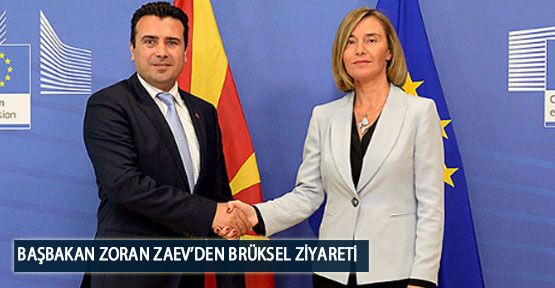  Başbakan Zoran Zaev’den Brüksel Ziyareti