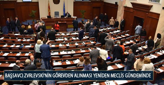 Başsavcı Zvrlevski’nin Görevden Alınması Yeniden Meclis Gündeminde
