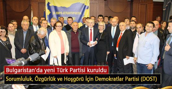Bulgaristan’da Yeni Türk Partisi Kuruldu
