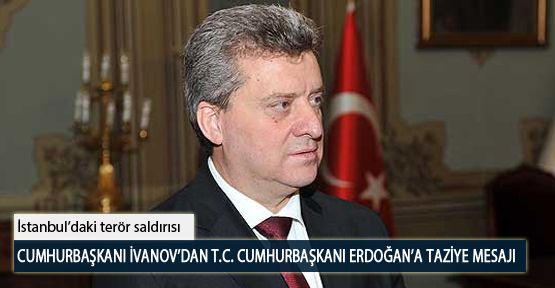 Cumhurbaşkanı İvanov’dan T.C. Cumhurbaşkanı Erdoğan’a Taziye Mesajı