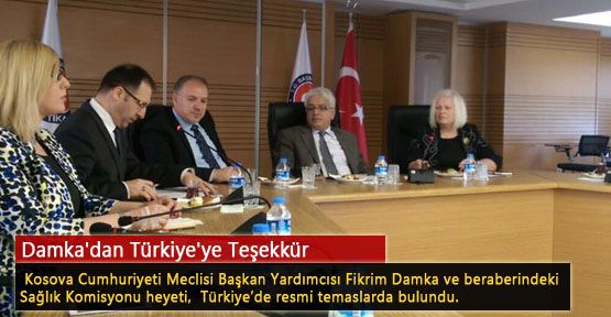 Damka'dan Türkiye'ye Teşekkür