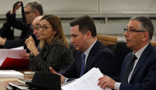 Gruevski ve Yankulovska Yeniden Hakim Karşısında 