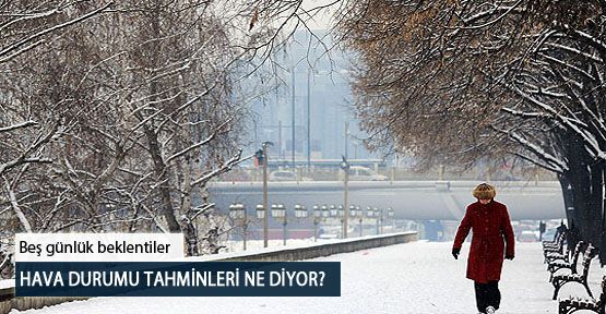 Hava Durumu Tahminleri Ne Diyor?