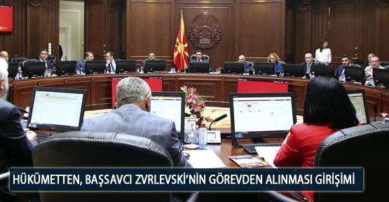 Hükümetten, Başsavcı Zvrlevski’nin Görevden Alınması Girişimi