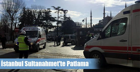 İstanbul Sultanahmet'te Patlama