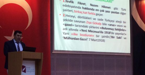 İzmir’de “Yahya Kemal ve Üsküp” Konulu Konferans Düzenlendi