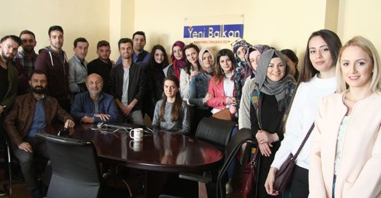 Kalkandelen Üniversitesi Öğrencilerinden Yeni Balkan'a Ziyaret