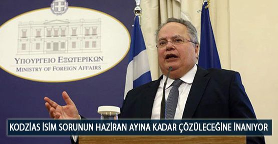 Kodzias İsim Sorunun Haziran Ayına Kadar Çözüleceğine İnanıyor