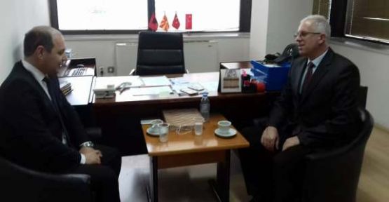 Kültür Bakanlığı Müdürü İlyaz, Rektör Yardımcısı Nuredin’i Kabul Etti 