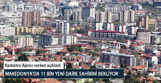 Makedonya'da 11 Bin Yeni Daire Sahibini Bekliyor