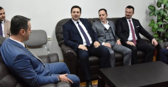 MATÜSİTEB, THP Genel Başkanı İbrahim’i Ağırladı