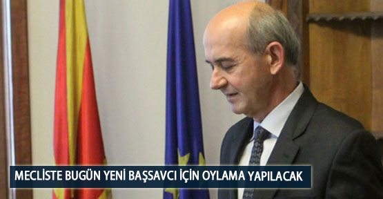 Mecliste Bugün yeni Başsavcı İçin Oylama Yapılacak