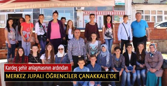 Merkez Jupalı Öğrenciler Çanakkale'de