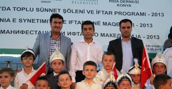 Osmangazi Belediyesi Üsküp'te İftar Verdi