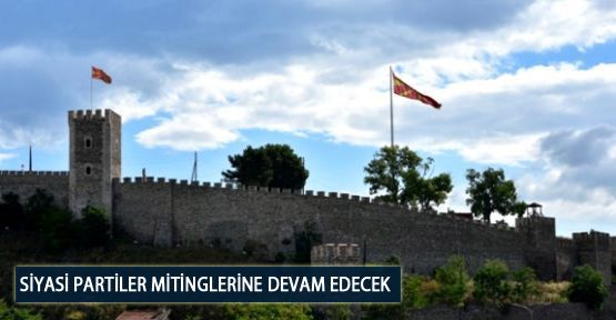 Siyasi Partiler Mitinglerine Devam Edecek