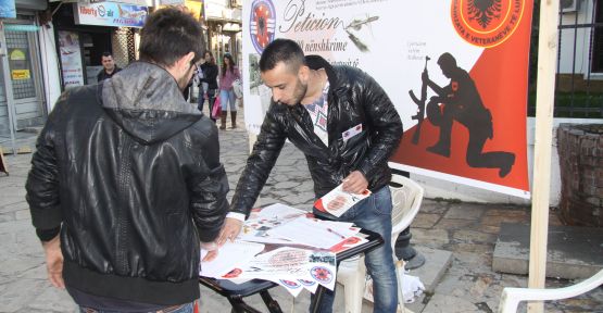  UÇK 100 Bin İmza Topluyor