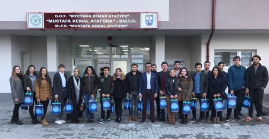 Uluslararası Vizyon Üniversitesi Avrasya Öğrenci Kulübünden Örnek Hareket