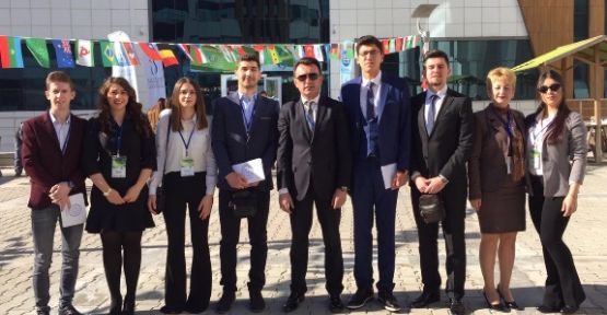   Uluslararası Vizyon Üniversitesi Türkiye’de Öğrenci Kongresine Katıldı