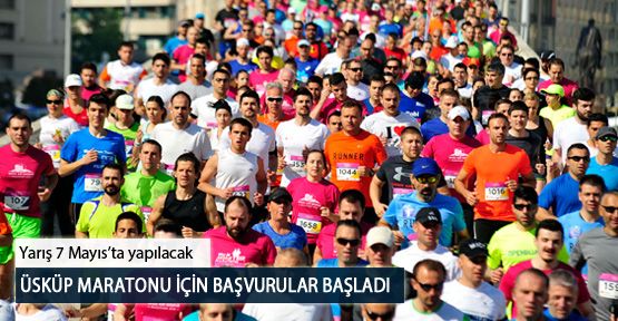 Üsküp Maratonu İçin Başvurular Başladı