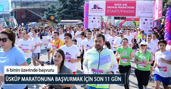  Üsküp Maratonuna Başvurmak İçin Son 11 Gün