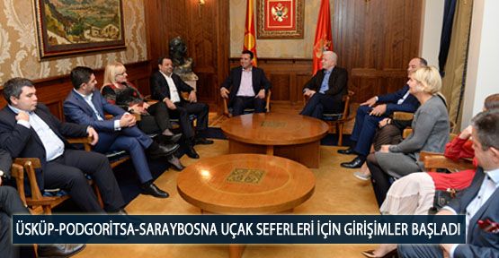 Üsküp-Podgoritsa-Saraybosna Uçak Seferleri İçin Girişimler Başladı