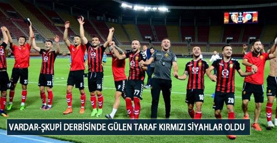Vardar-Şkupi Derbisinde Gülen Taraf Kırmızı Siyahlar Oldu