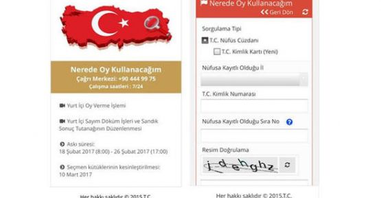 YSK’dan “Seçmen Sorgulama Mobil Uygulaması”